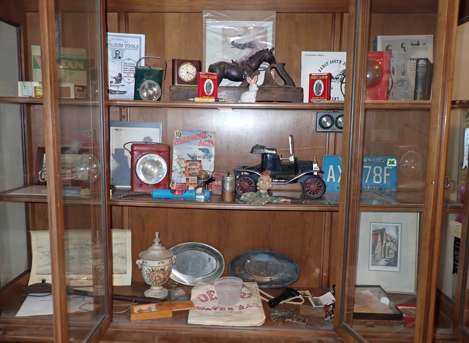 Justrite Flashlite Advertising Tins Prints & Misc (1 of 20)