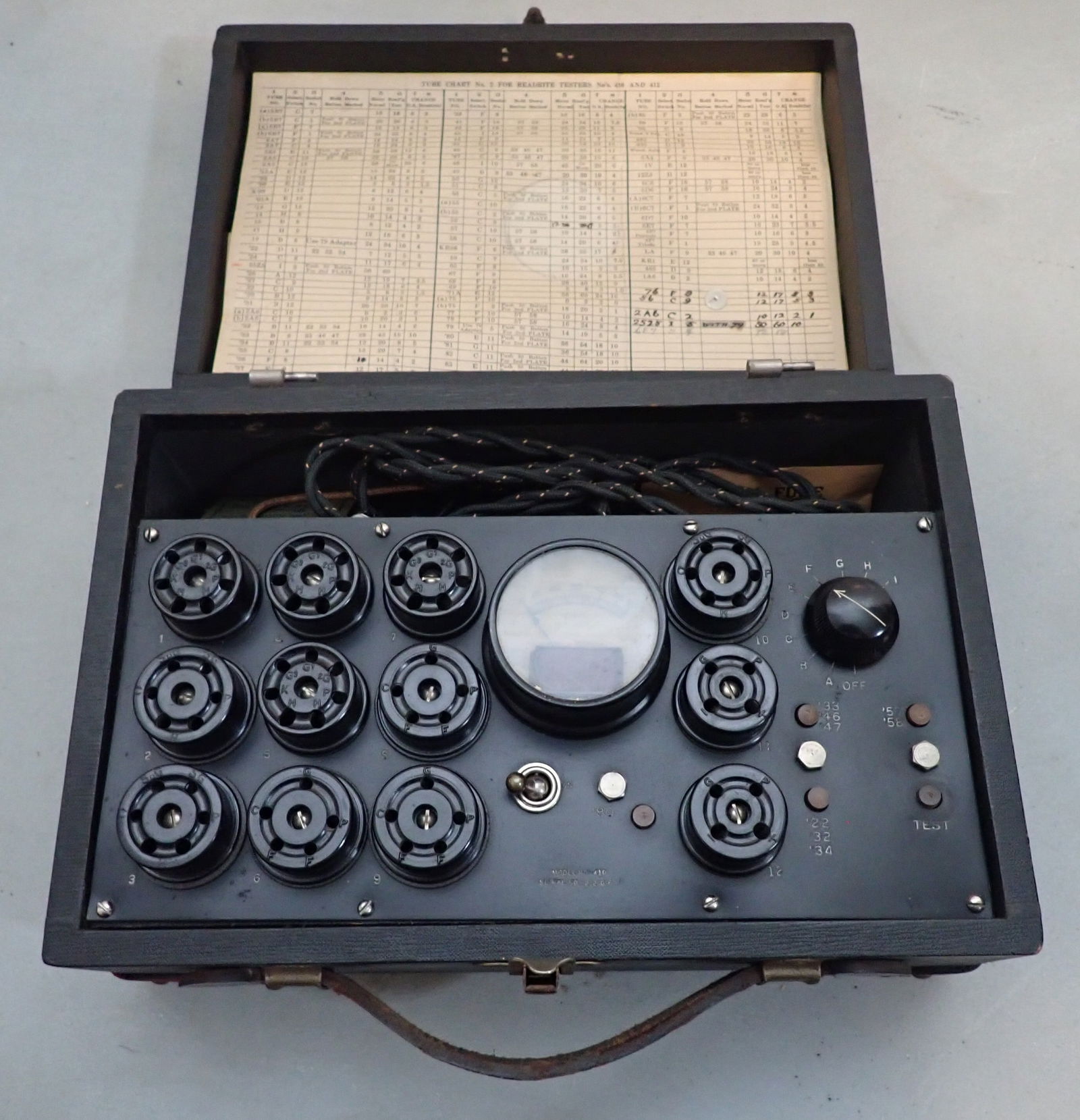 Model 410 Tube Tester (1 of 4)
