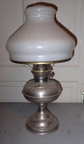 Rayo Nickel Plated Oil Lamp