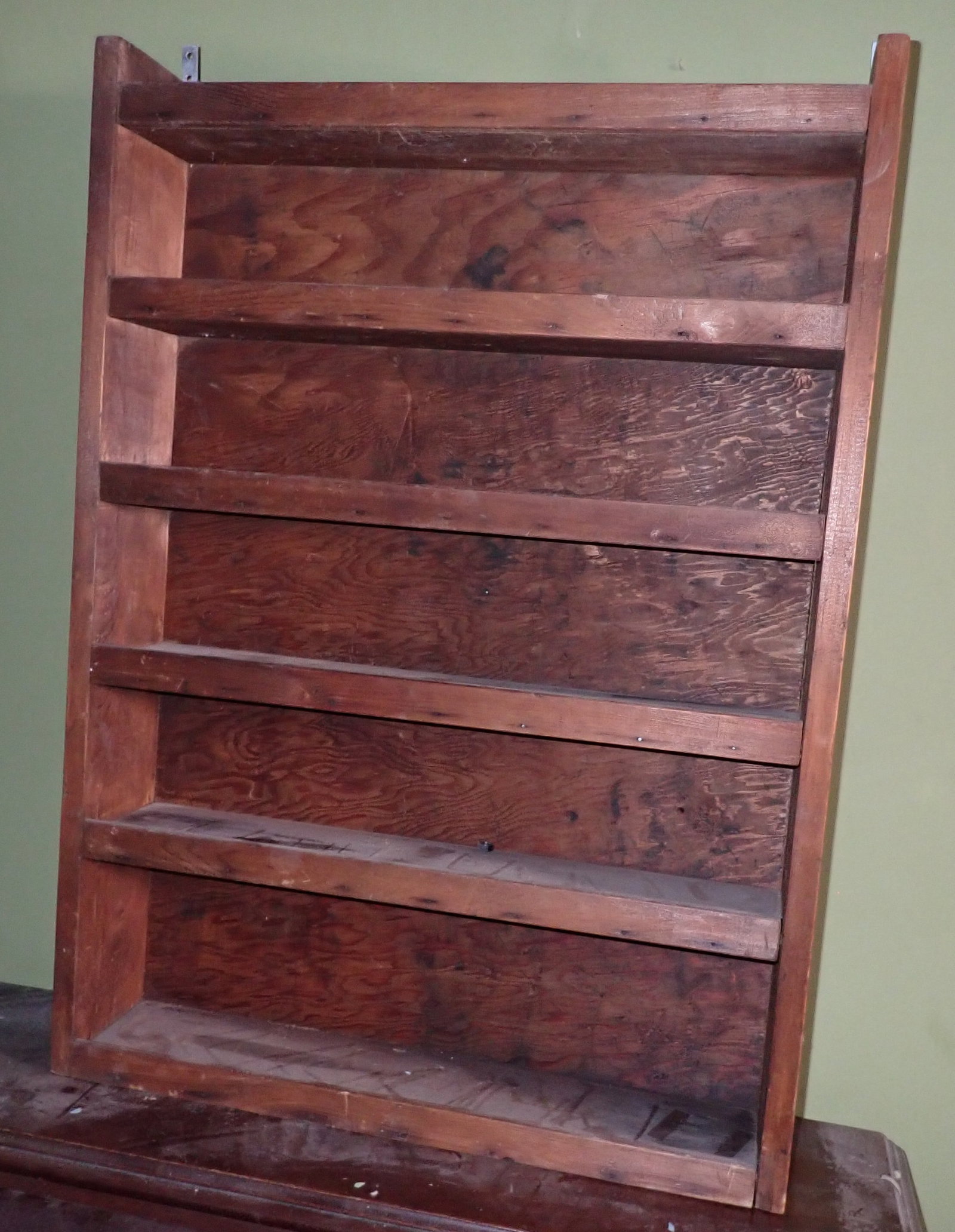 Shelf: Approx 5" x 21 3/4" x 30" tall. No in house shipping !