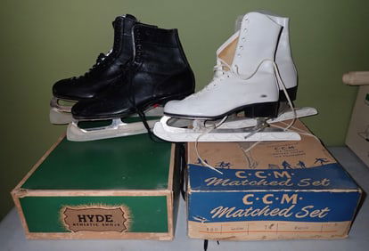 Hyde & CCM Ice Skates