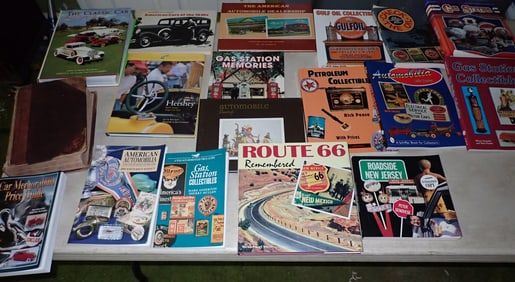 Car Automobilia & Gas Station Collectible Books