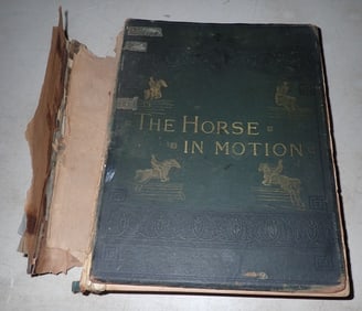 1882 Horse in Motion Book by Leland Stanford