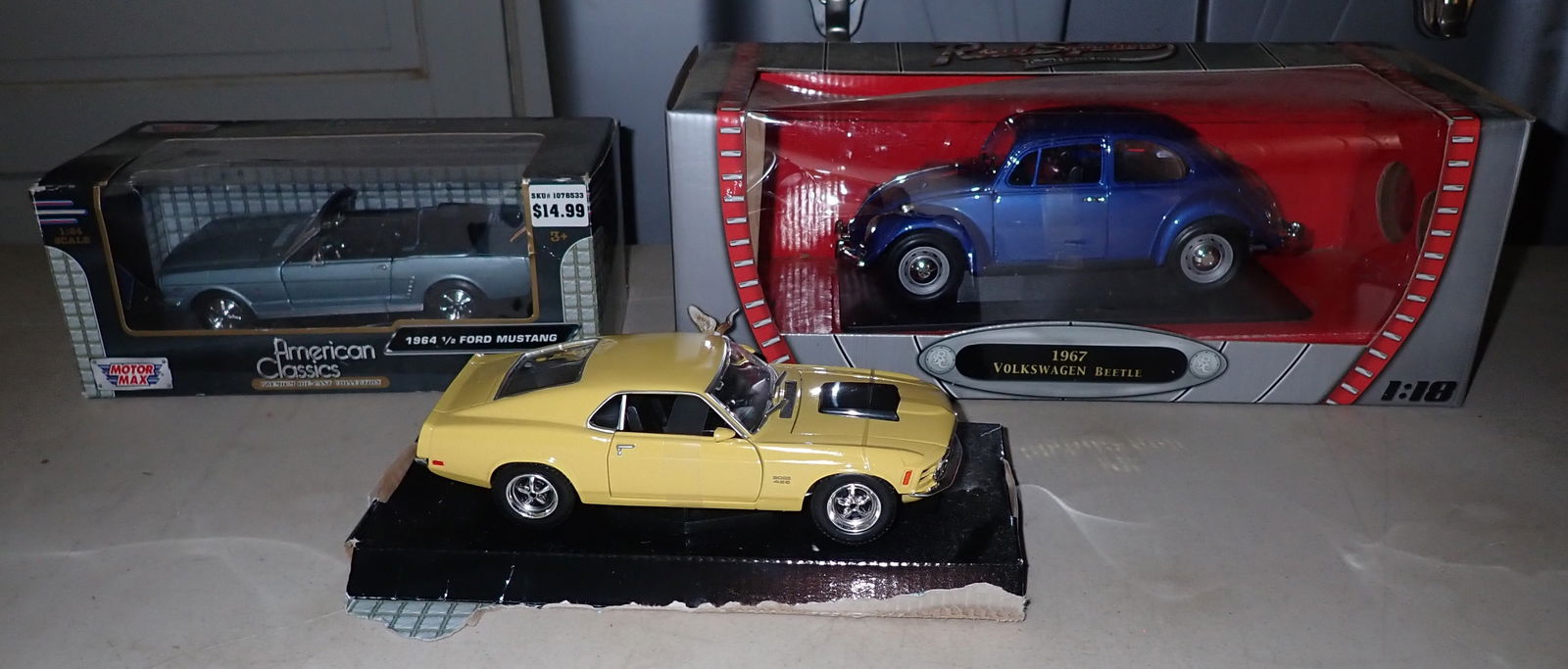 1967 Volkswagen Beetle Ford Mustang & Boss (1 of 4)