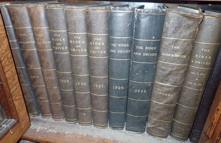 1920's & 30's Rider and Driver Books