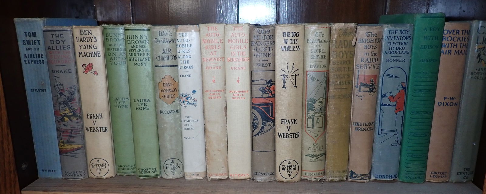Frank Webster Tom Swift & Misc Books: Shipping available