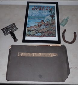Horse Comb Field & Stream Print , Scrapbook