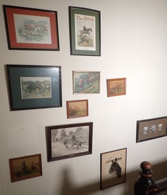 Horse Prints , Lithographs & Misc