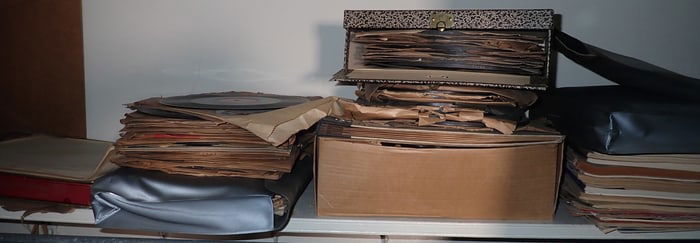 Edison & Misc Records incl Sheet Music