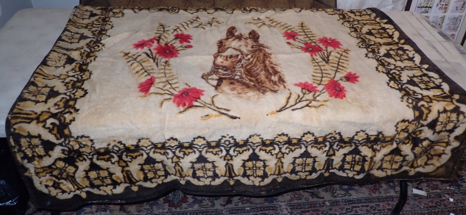 Chase Carriage Blanket: Approx 55" x 50" . Shipping available