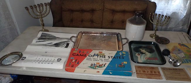 Coke Tray PRR Calendar & Misc