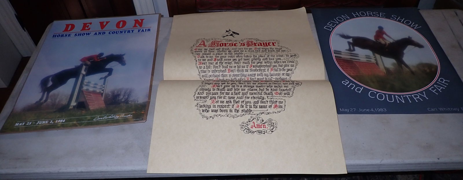 Devon Horse Show Posters Catalogs & Misc (1 of 10)