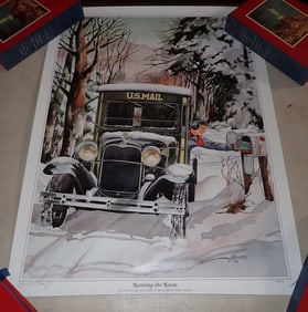 Signed & Numbered Fred Henley Poster