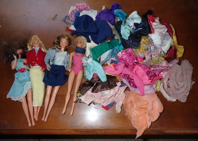 Barbie Dolls & Clothes