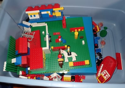 Legos & Tote