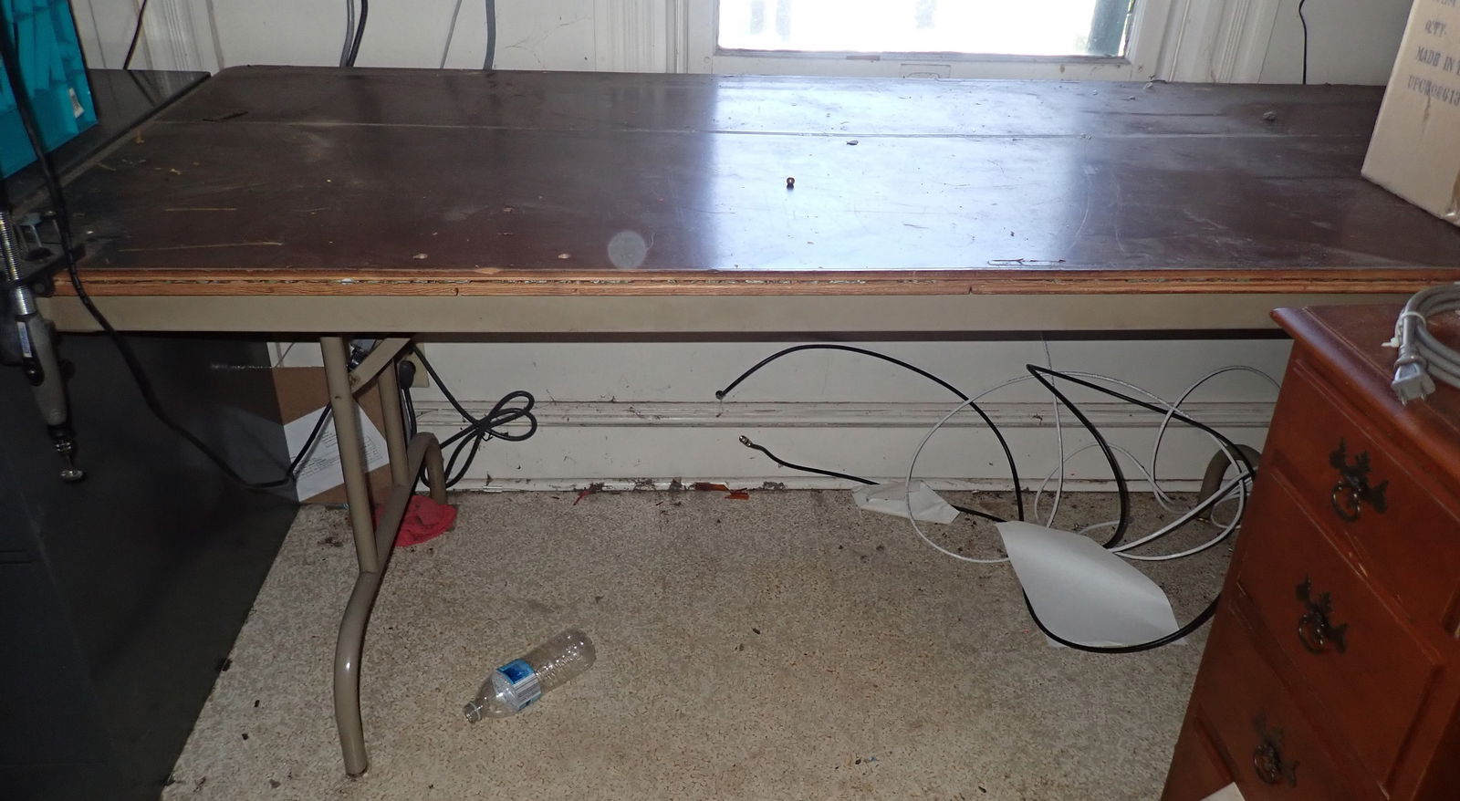 Folding Table w/ Clamp On Light (1 of 2)