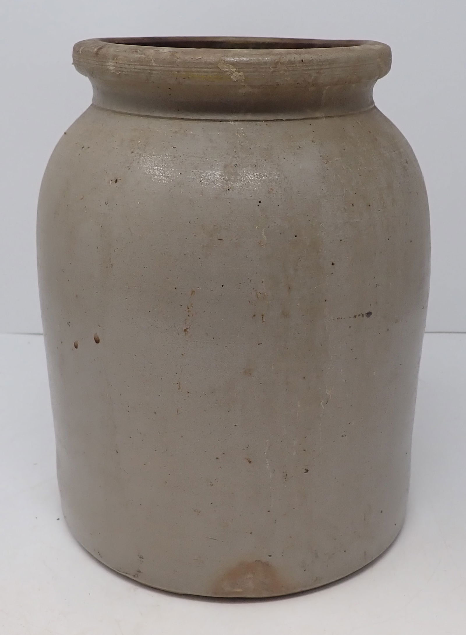 Stoneware Preserve Jar: Apprx 7" in diameter and 9" tall. Shipping available