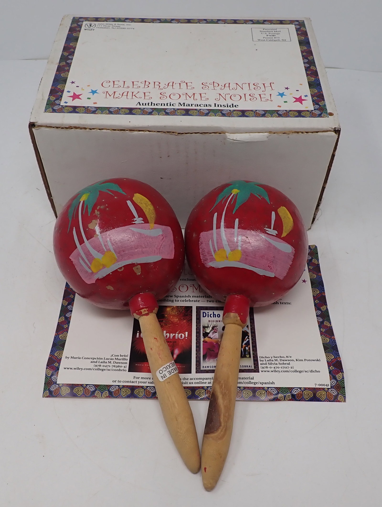 John Wiley Maracas: Approx 7 1/2" long. Shipping available