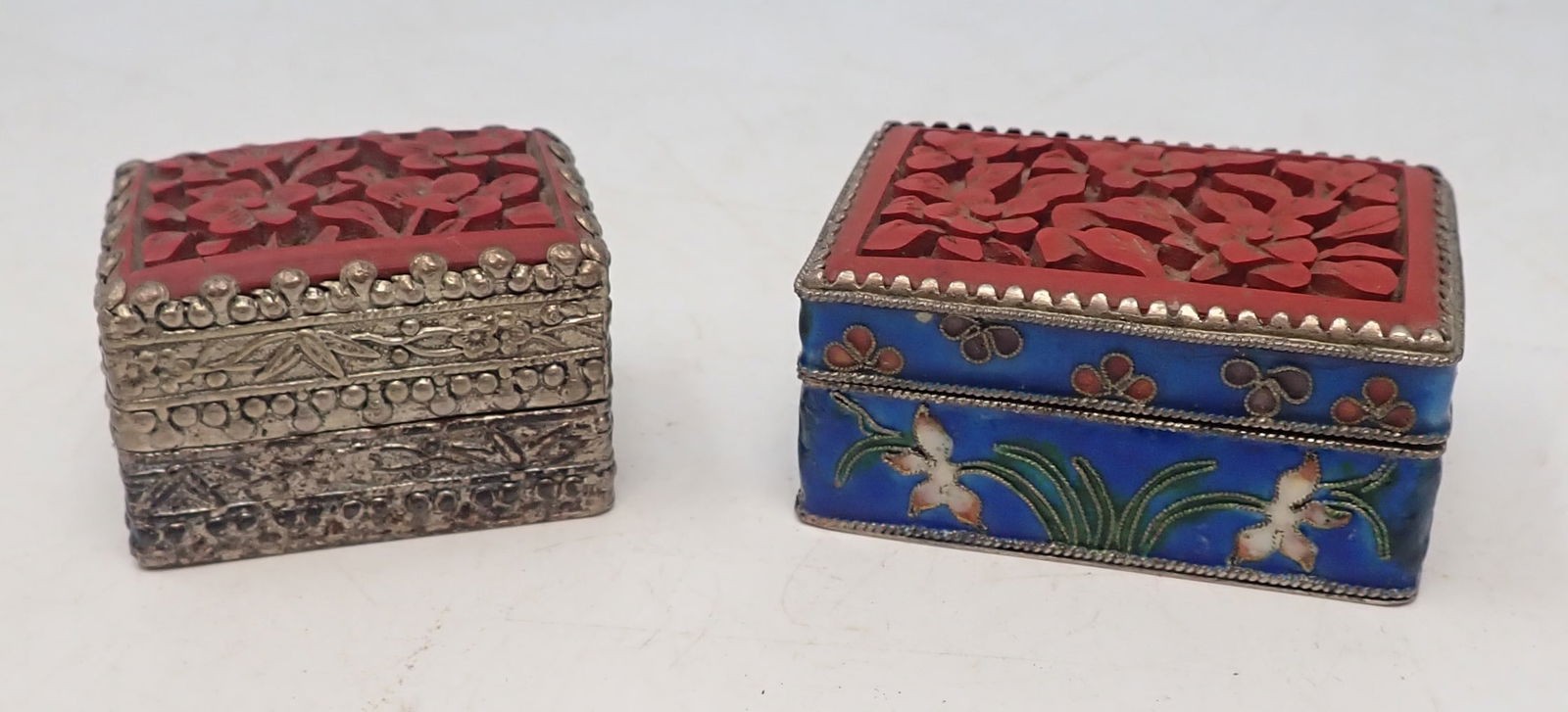 2 Chinese Trinket Boxes (1 of 4)