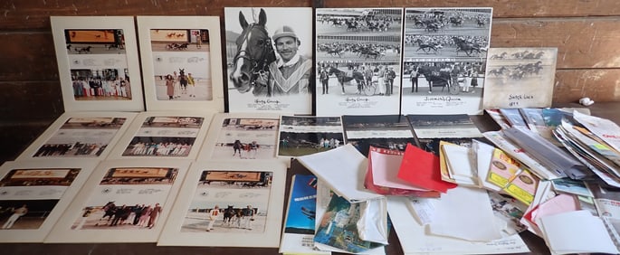 Horse Racing Photos, Chinese Ephemera, & Negatives