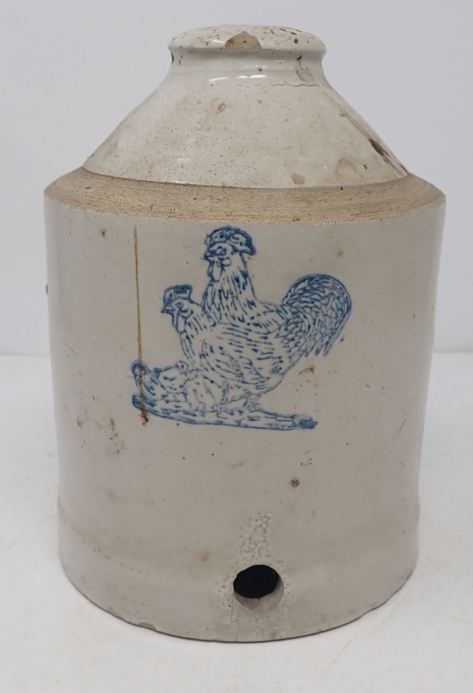 Stoneware Chicken Waterer (1 of 4)