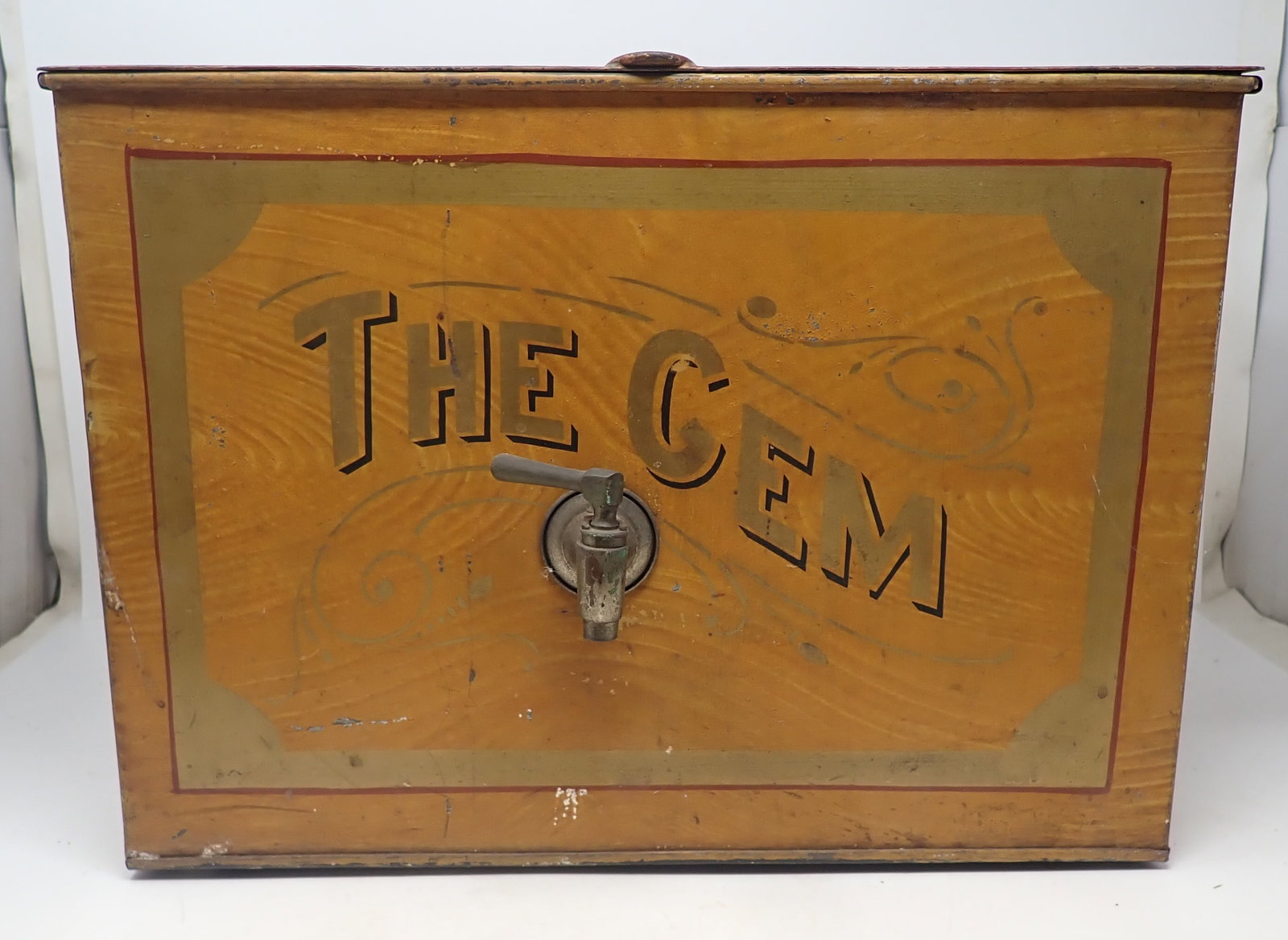 The Gem Cooler / Dispenser: Approx 12" x 16 1/8" x 11 3/4" tall. Shipping available ($30 handling charge, plus postage)