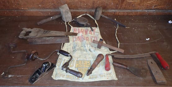 Wood Mallets Hand Drills Misc Tools