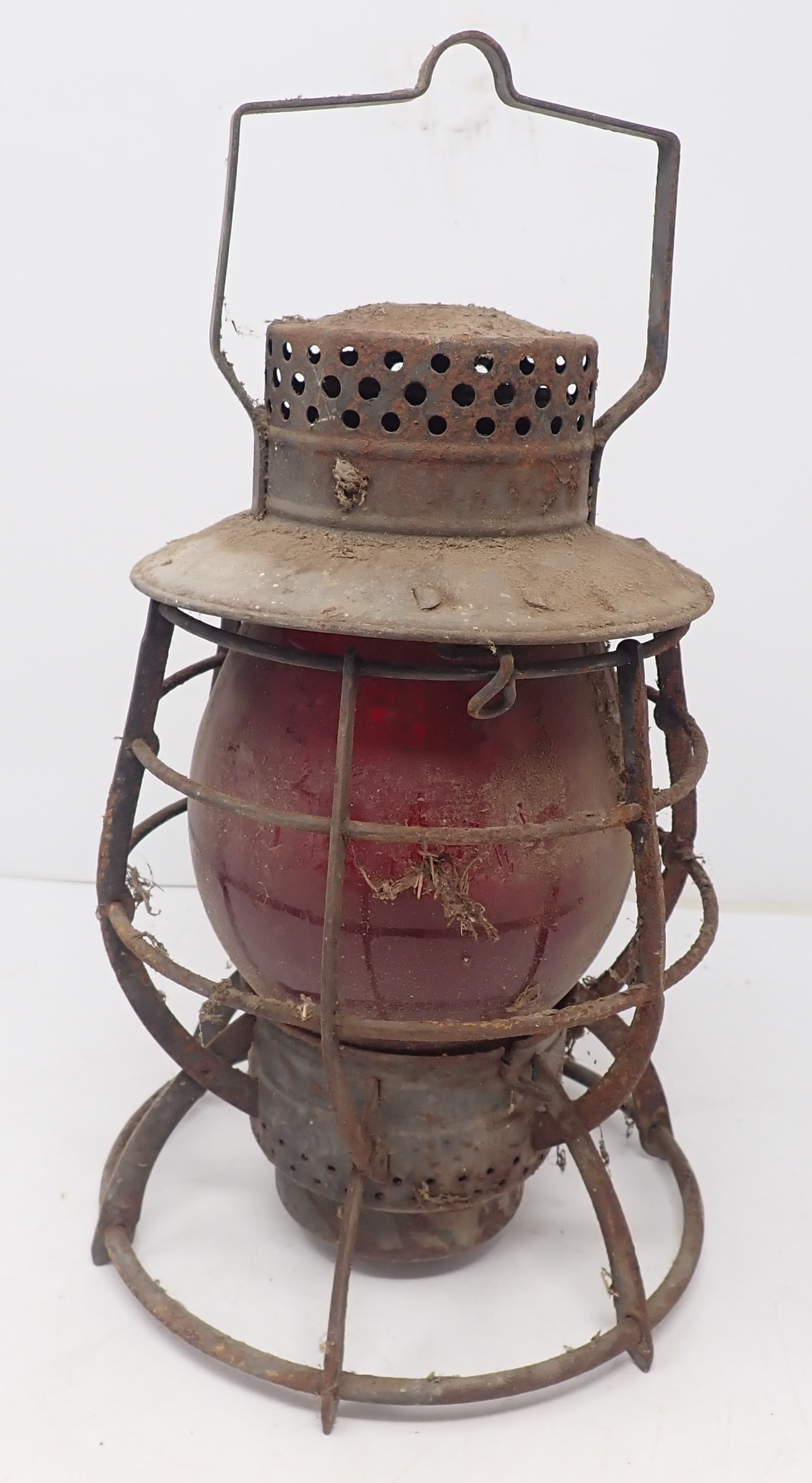 Railroad Lantern: Approx 13" tall. Shipping available