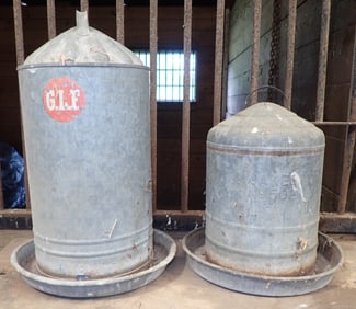 GLF & Oakes Chicken Waterers