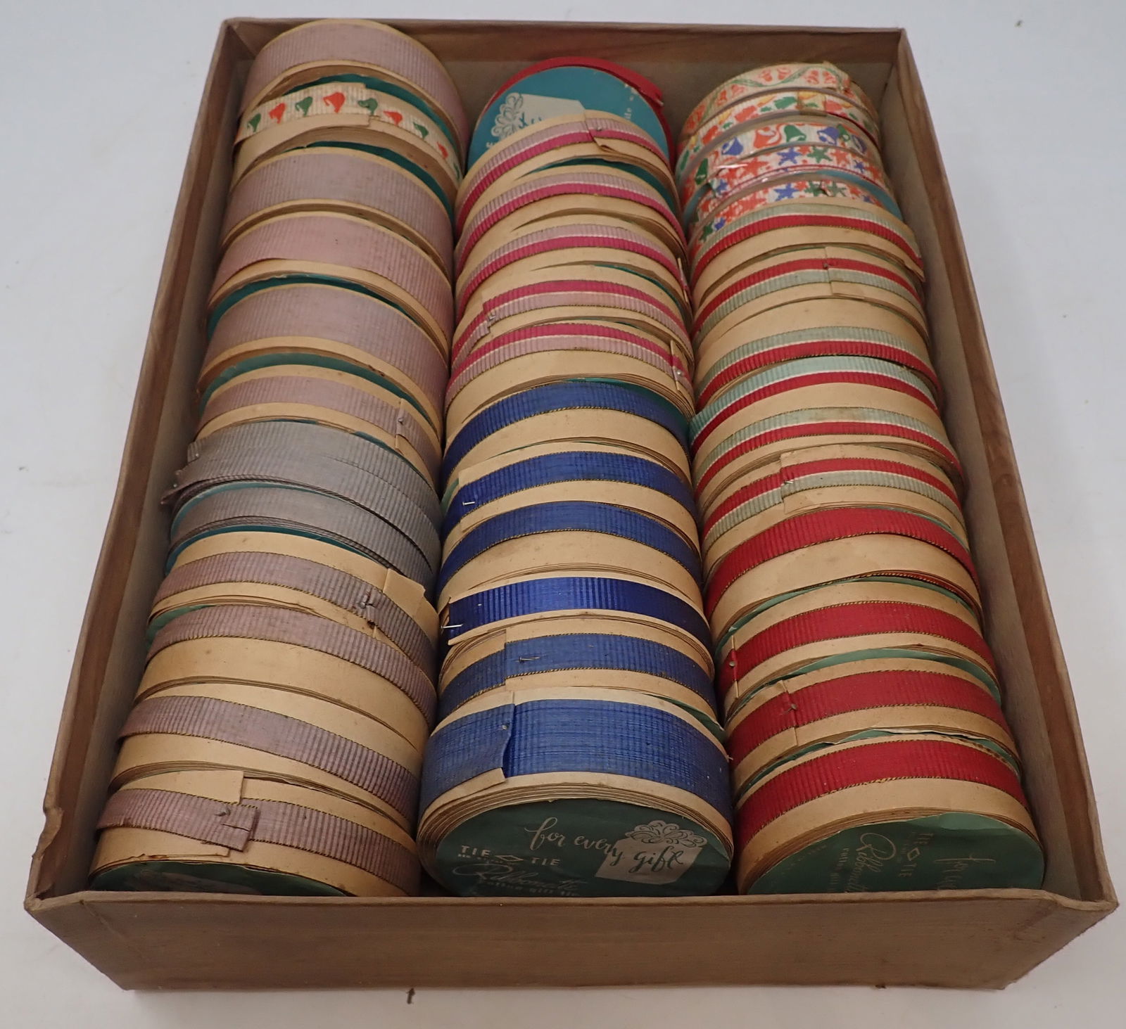 Ribbonette Cotton Gift Ties: Widest are approx 3/4". Shipping available