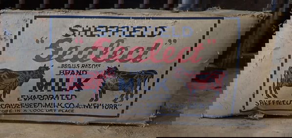 Sheffield Sealect Evaporated Milk Box