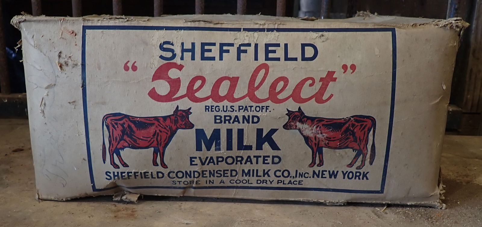 Sheffield Sealect Evaporated Milk Box (1 of 4)