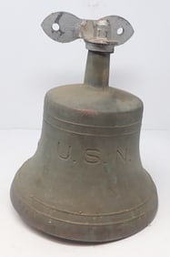 United States Navy Brass Ships Bell