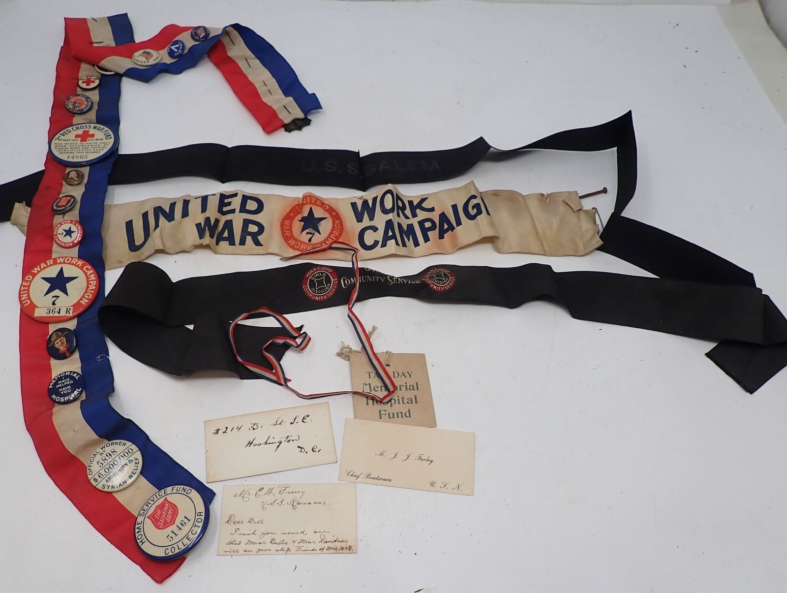 Pinbacks incl War & Boy Scouts (1 of 12)