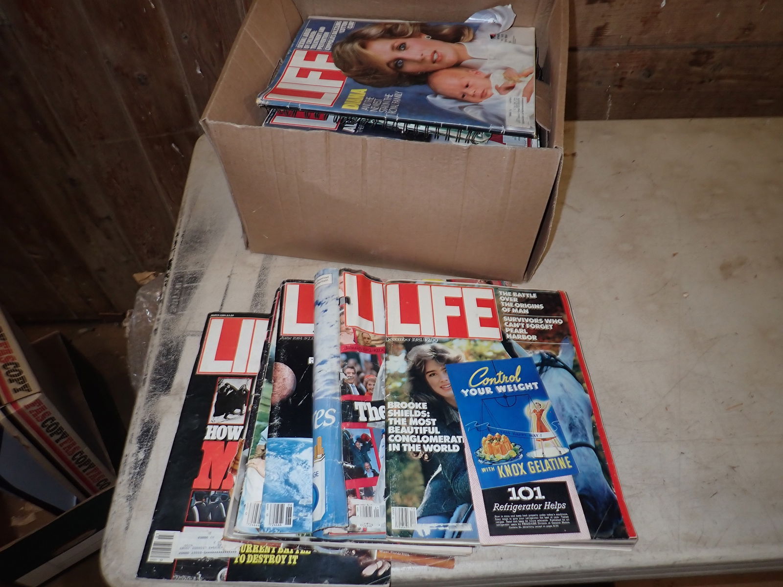 Box of Life Magazines (1 of 3)