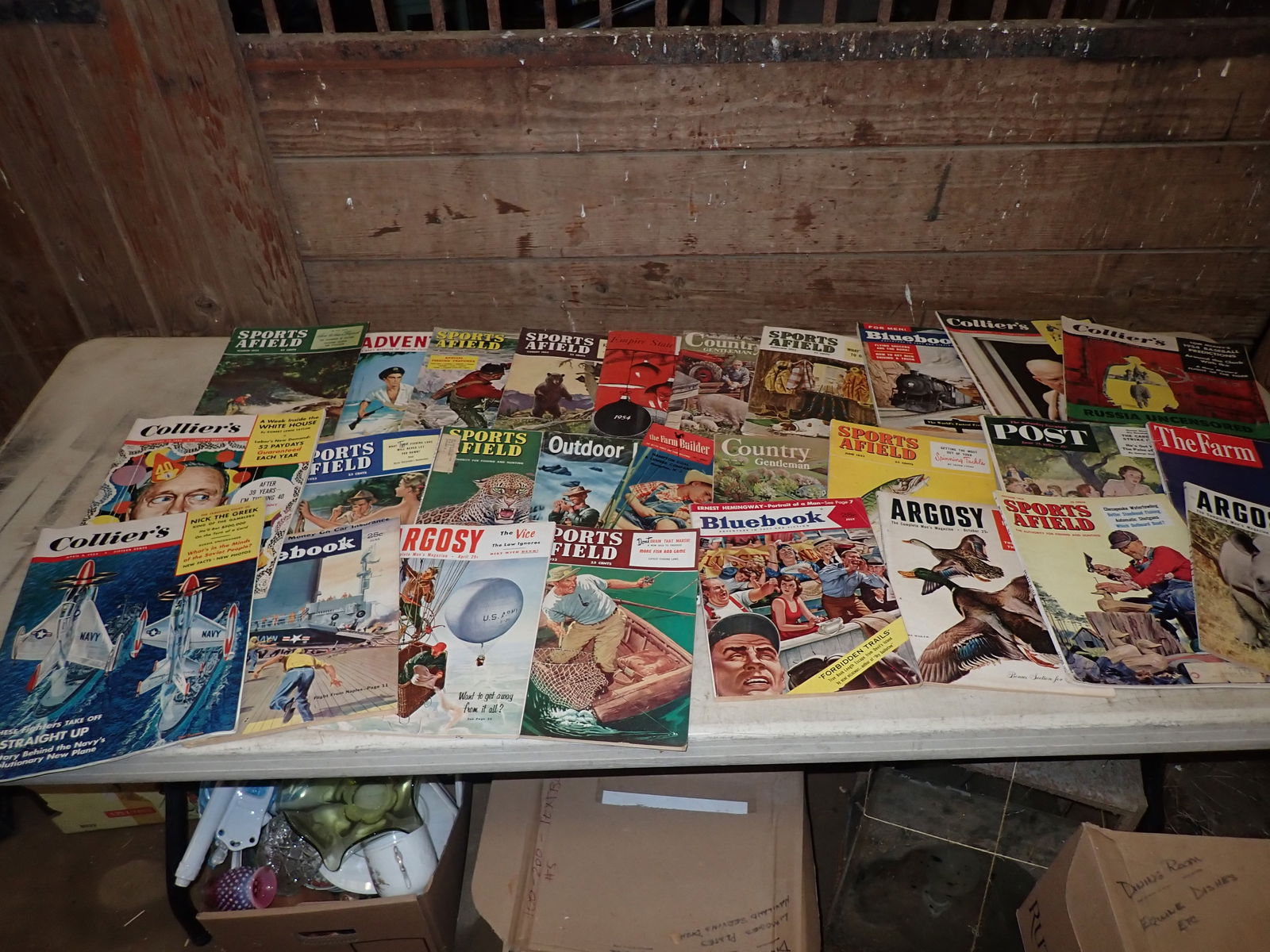 Sports Afield Argosy Outdoor Life & Misc Magazines (1 of 7)