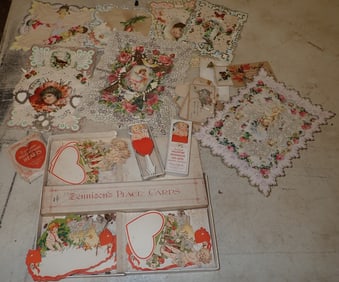 Dennison's Valentines Day Place Cards & Cutouts