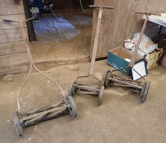 3 Reel Mowers