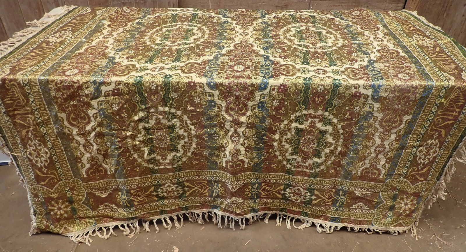 Taj Mahal Style Tablecloth: Shipping available