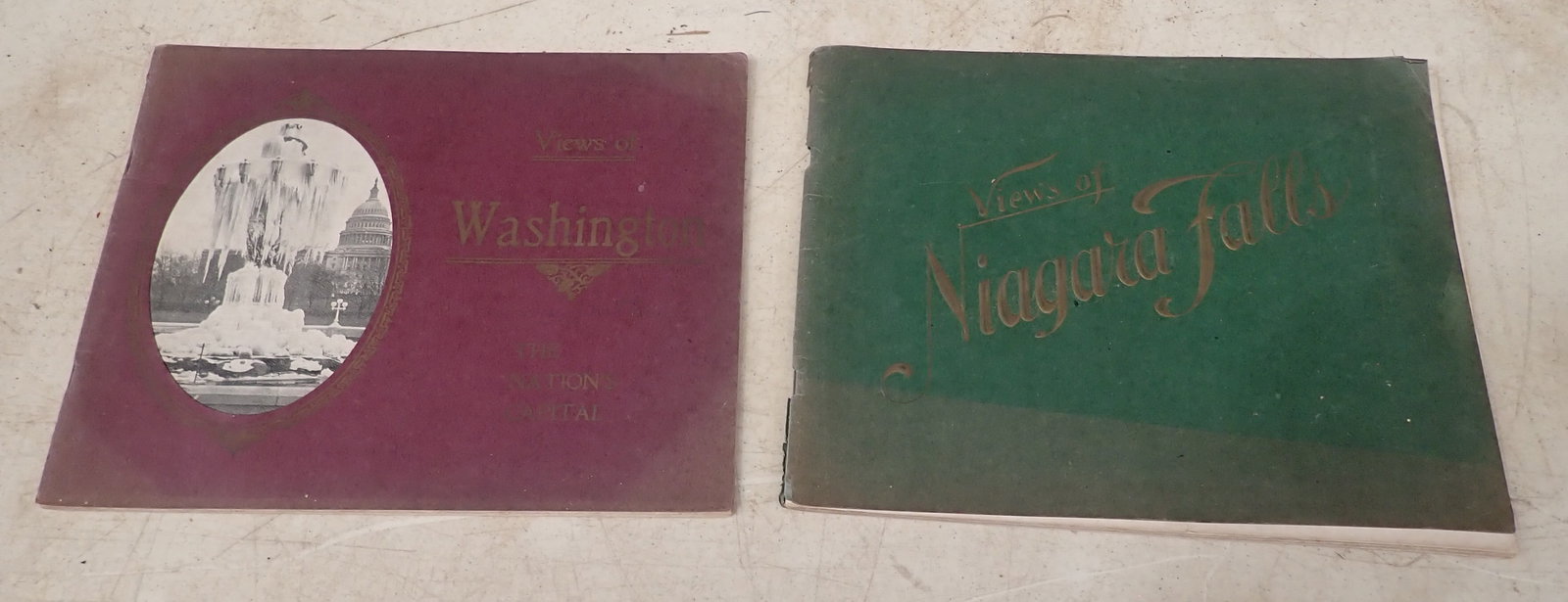 Views of Niagra Falls & Washington: Shipping available