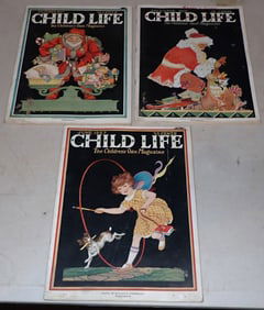 1920's Child Life Magazines Rand McNally