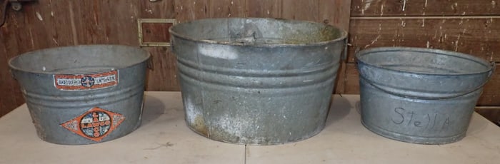 Galvanized Tubs incl Lawco