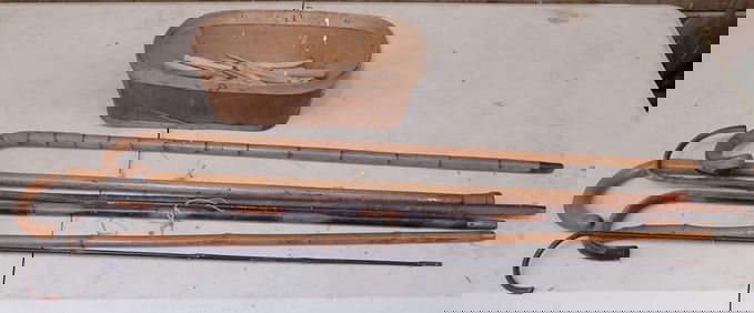 Canes / Walking Sticks and Clothes Pins