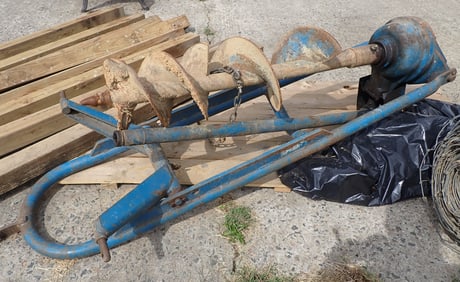 3 Point Hitch Post Hole Digger