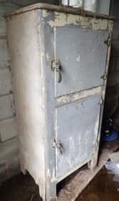 Ice Box , Wine Press , & Crock