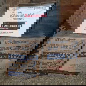 Remington & White Flyer Blue Rock Targets