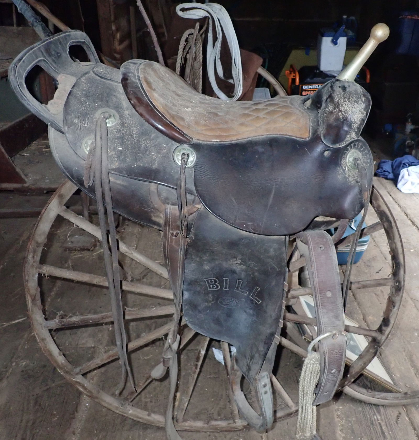 Western Saddle Makers Trick Saddle (1 of 9)