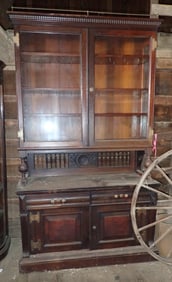 Stepback China Hutch