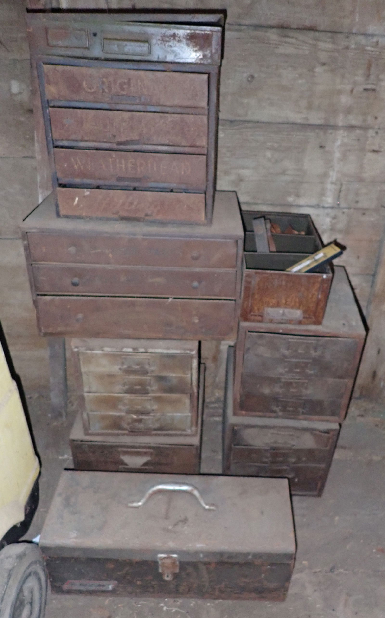 Parts Cabinets w/ Hardware Toolbox & Tools (1 of 19)