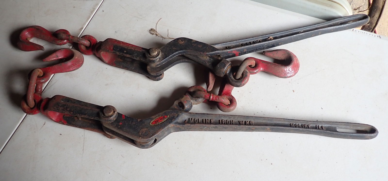 Moline Iron Works Chain Binders (1 of 2)